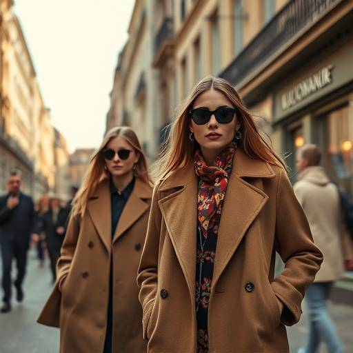 Image d'un film publicitaire pour une marque de mode lyonnaise, mettant en scène des mannequins dans les rues de Lyon.